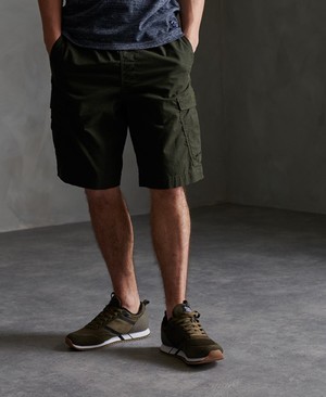 Superdry Worldwide Cargo Férfi Rövidnadrág Olivazöld | EQGWF8263